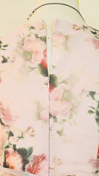 The Meadow Bloom Tiered Babydoll Mini Dress(Size - S)