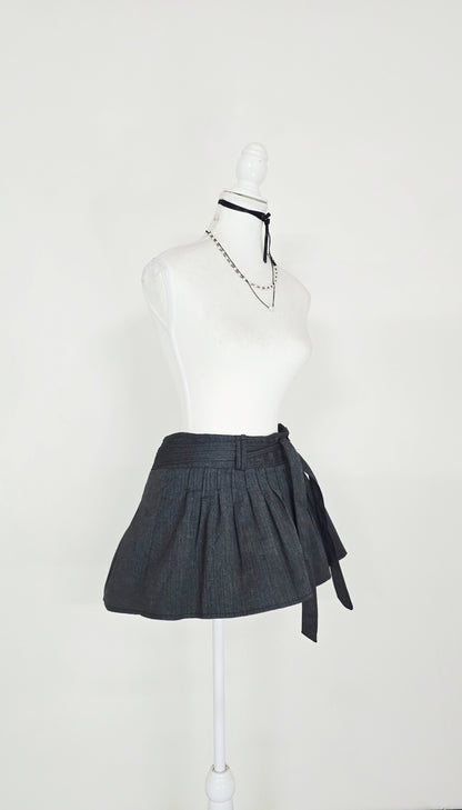 The Melancholy Pleated Mini Skirt(Size - S,M)