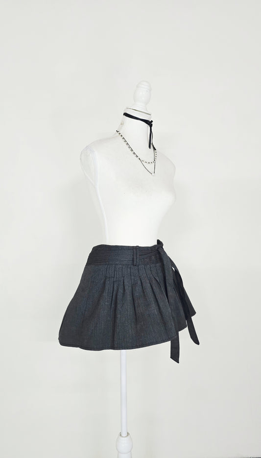 The Melancholy Pleated Mini Skirt(Size - S,M)